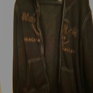 Hard Rock Cafe Men's Black Hoodie Size M